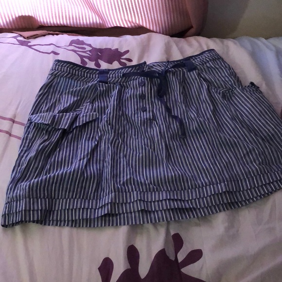 Old Navy Dresses & Skirts - A blue and white skirt from Old Navy.
